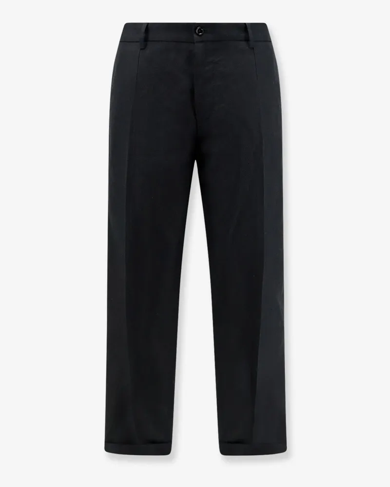 Dolce & Gabbana Linen trousers -  - gender_Man Black