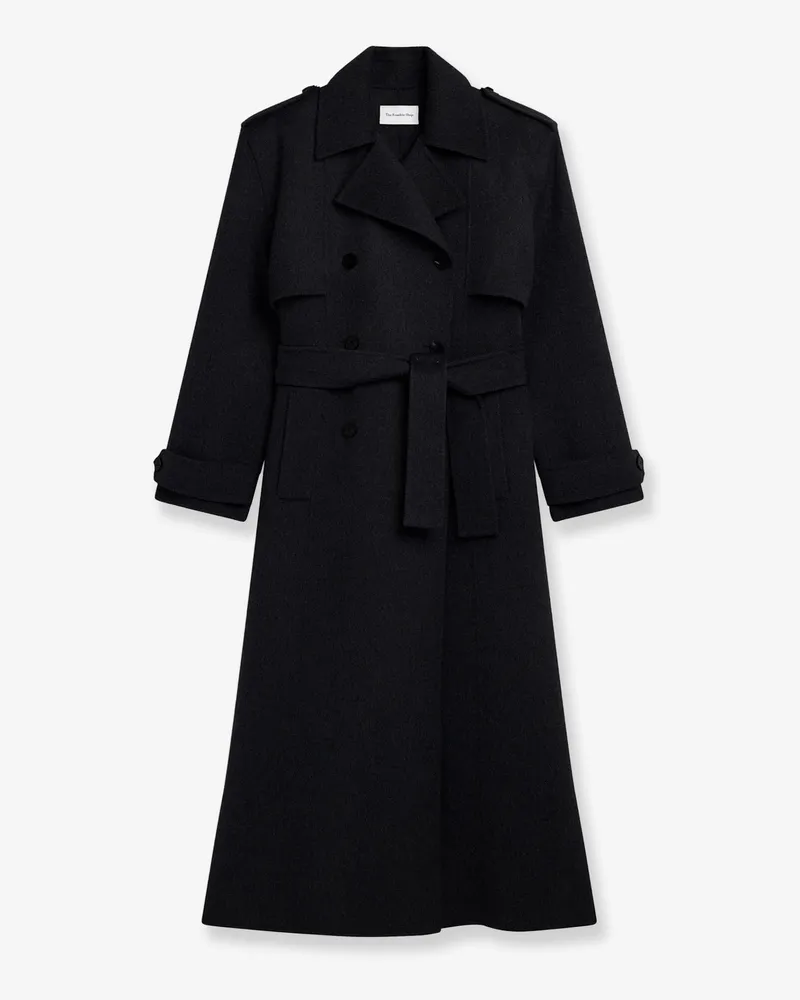 FRANKIE Shop Nikola wool and cashmere blend coat -  - gender_Woman Black