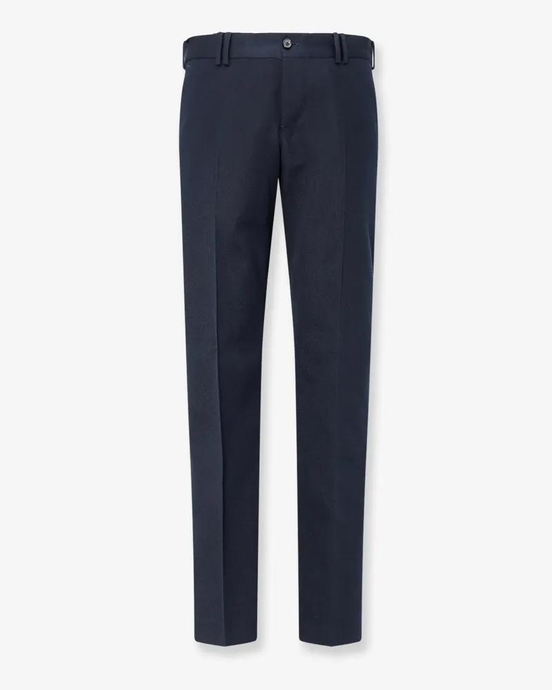 PT TORINO Michael trousers in a wool and cotton blend -  - gender_Man Blue