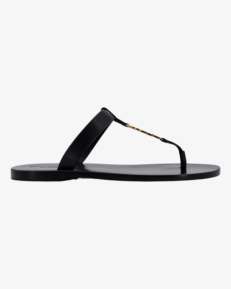 Saint Laurent Leather sandals -  - gender_Man Black