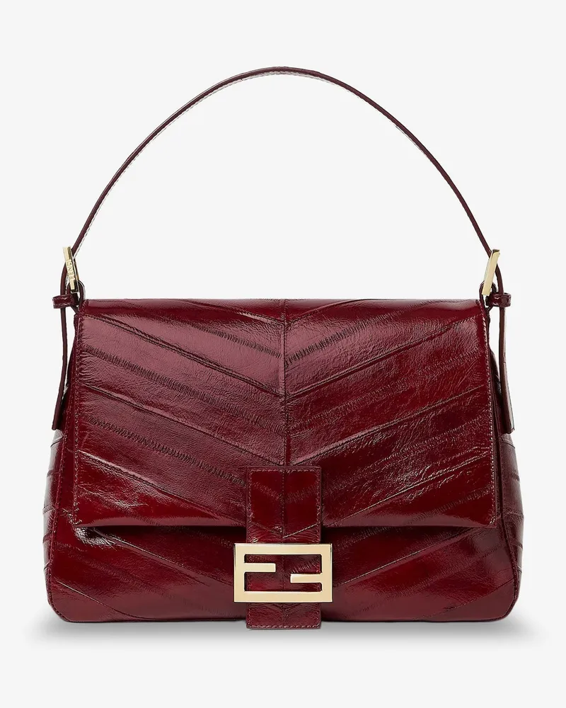 Fendi Flap 26325 missina leather shoulder bag -  - gender_Woman Red