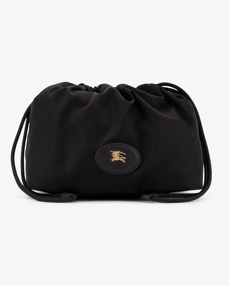 Burberry Horseshoe drawstring clutch bag -  - gender_Woman Black
