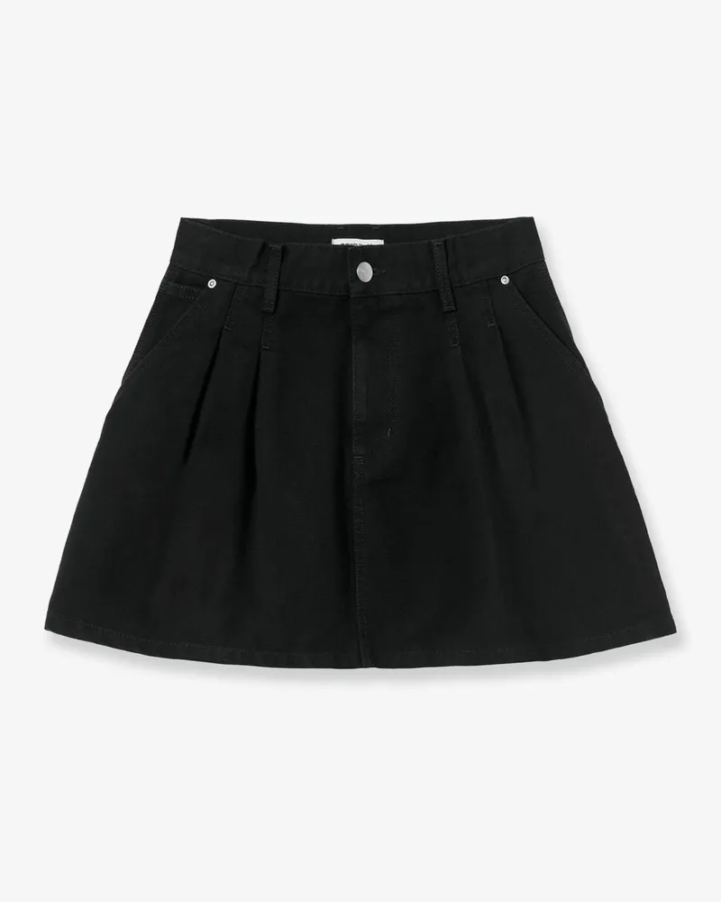 Carhartt WIP Black denim skirt -  - gender_Woman Black