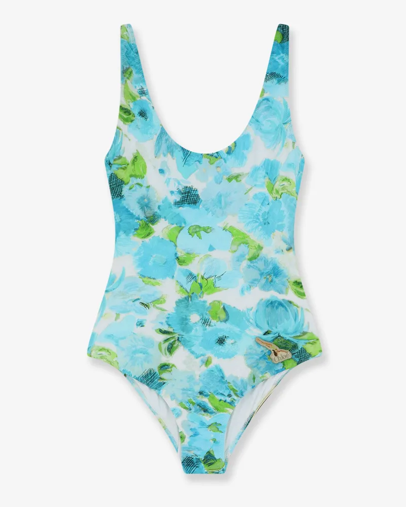 Chloé One-piece multicolor swimsuit -  - gender_Woman Blue