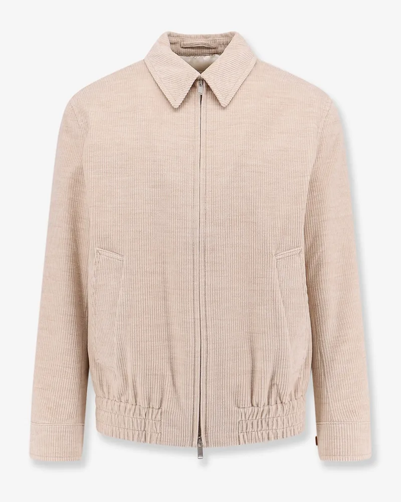 LARDINI Aiden corduroy jacket -  - gender_Man White