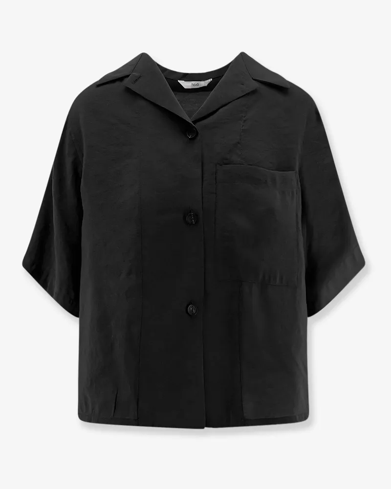 Hevò Novoli modal blend shirt -  - gender_Woman Black