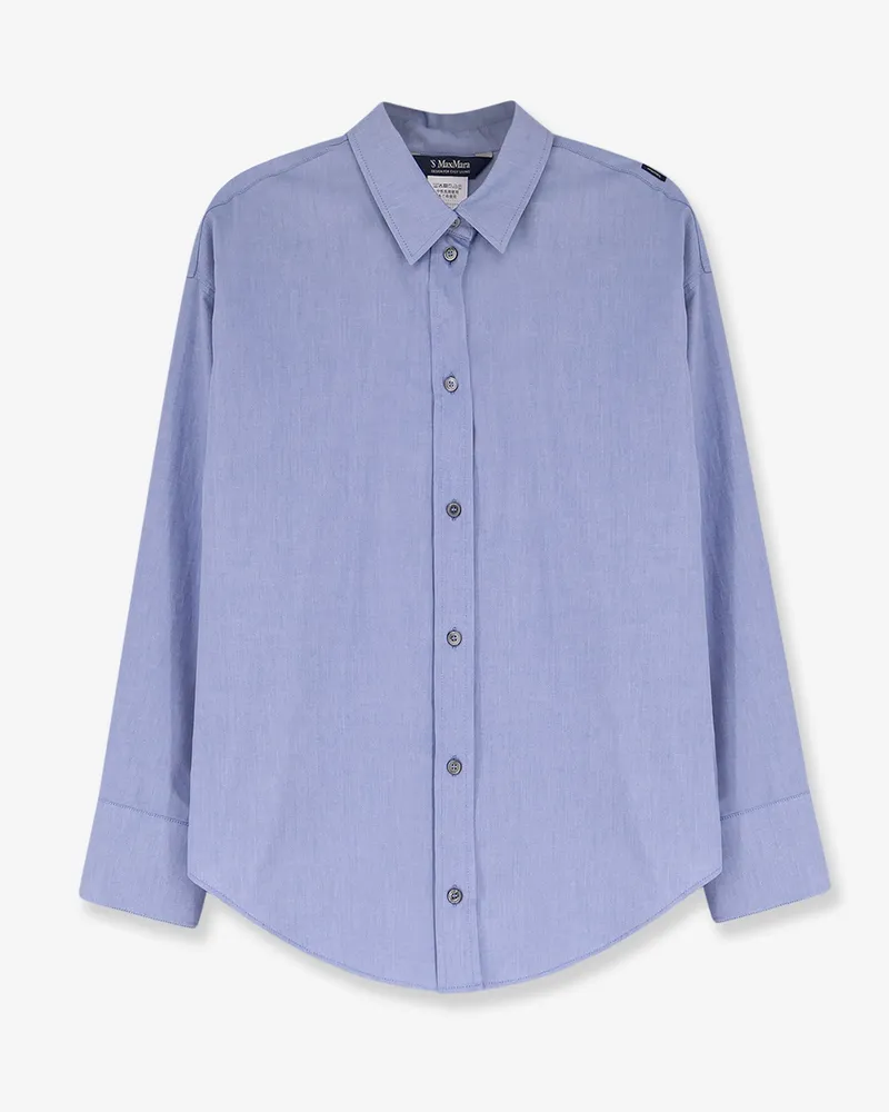 Max Mara SMMadele cotton shirt -  - gender_Woman Blue