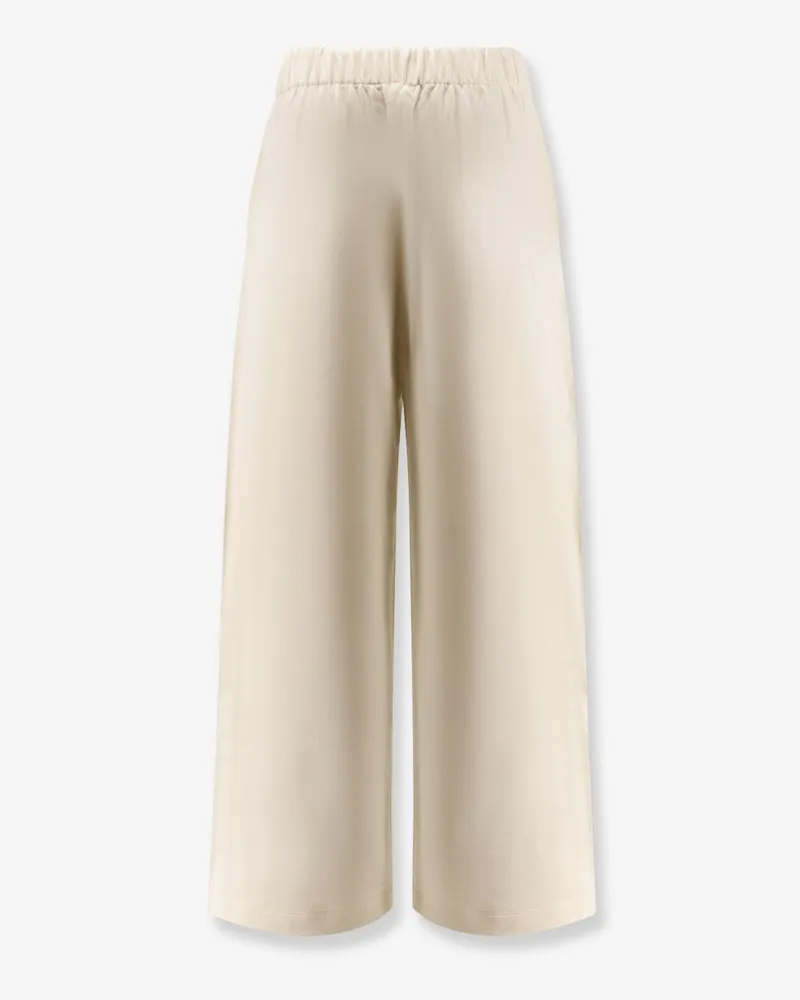 Max Mara Filovia jogger silk and cotton trousers -  - gender_Woman White