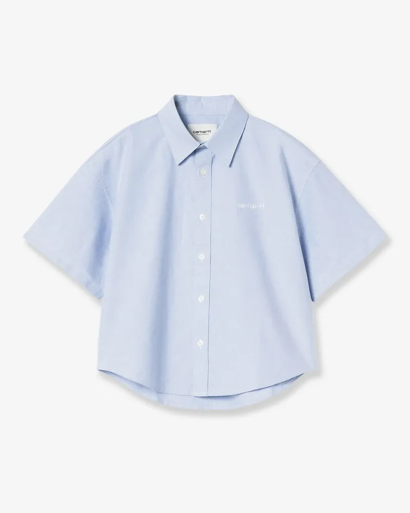 Carhartt WIP S Kaia cotton shirt -  - gender_Woman Blue