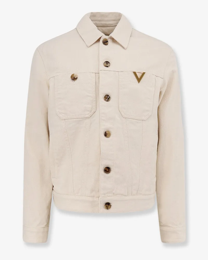 Valentino Garavani White denim jacket -  - gender_Man White