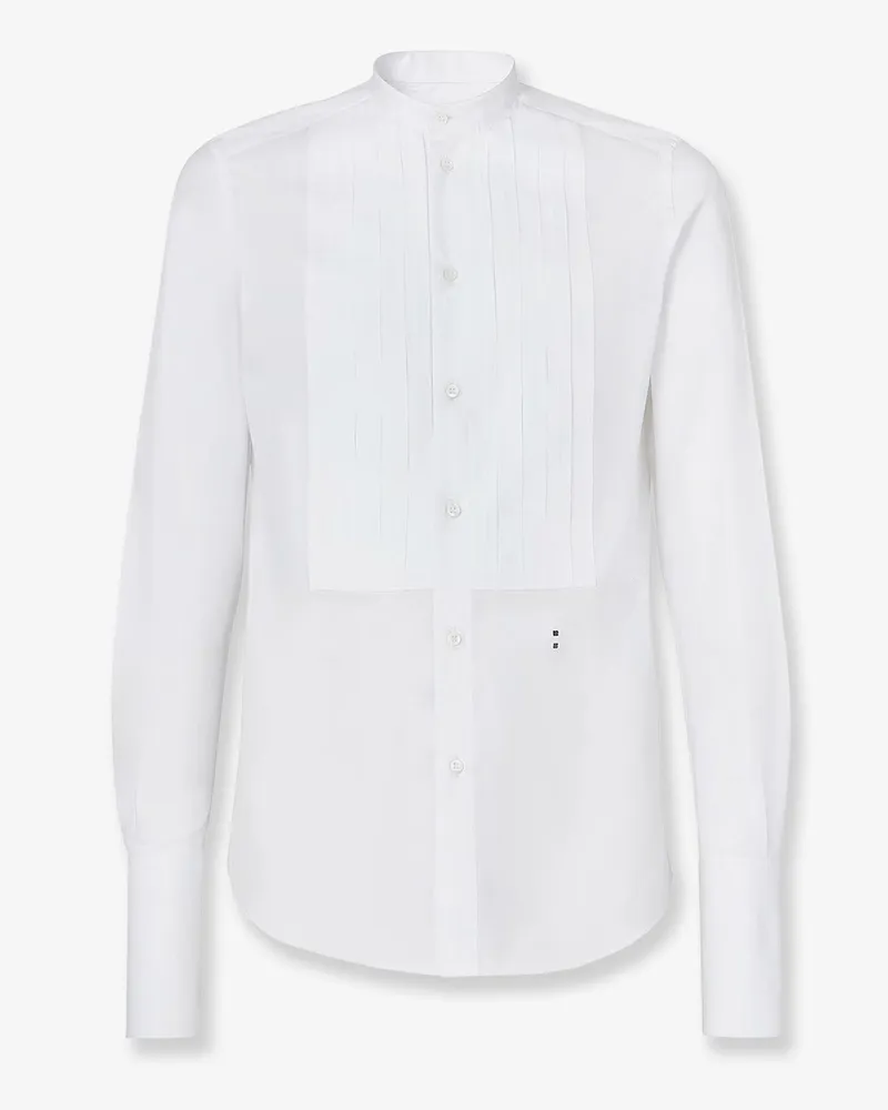 Fendi Slim Fit poplin shirt -  - gender_Man White