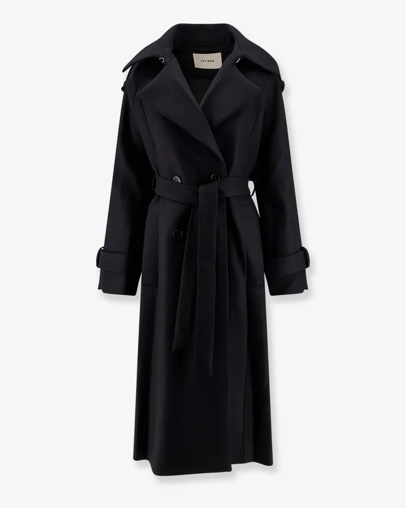 IVY & OAK Caroline Oversize responsible virgin wool blend coat -  - gender_Woman Black
