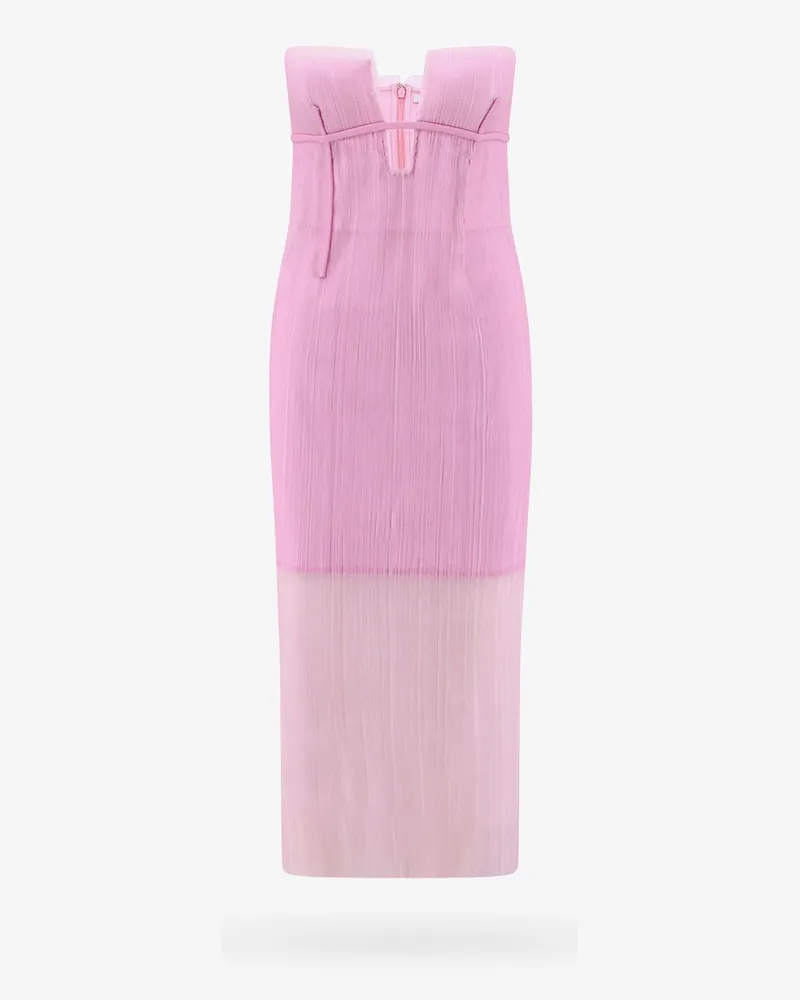 KRIZIA Pleated tulle dress -  - gender_Woman Rose
