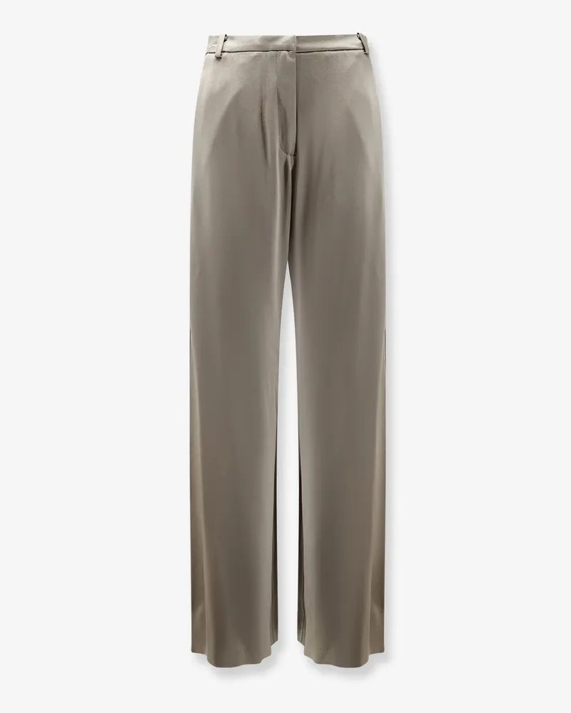 ALYSI Satin trousers -  - gender_Woman Green