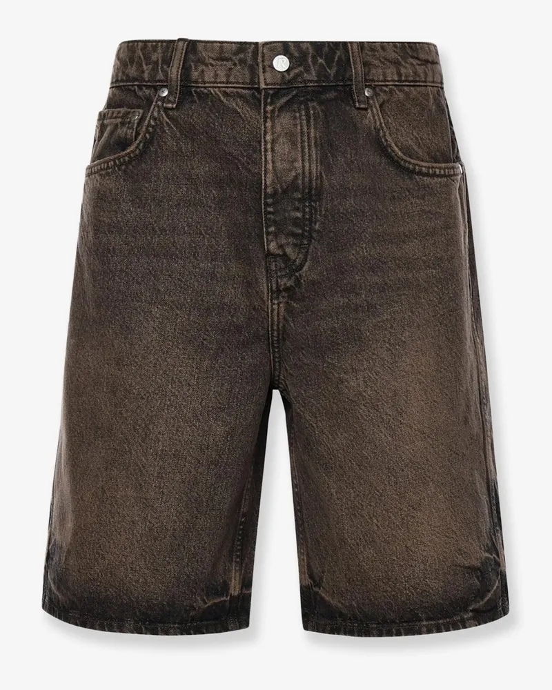 REPRESENT Cotton bermuda shorts -  - gender_Man Brown