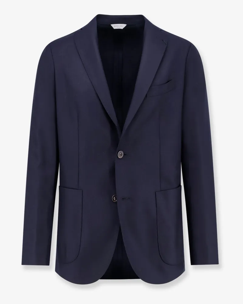 Boglioli K-Jacket virgin wool blazer -  - gender_Man Blue