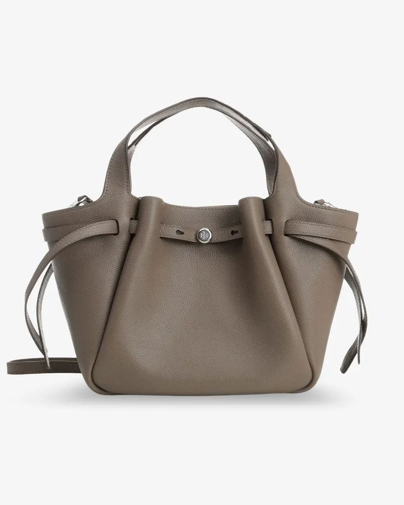 Tory Burch Romy leather shoulder bag -  - gender_Woman Grey