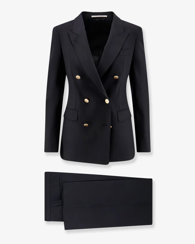 Tagliatore Parigi bistretch virgin wool suit -  - gender_Woman Black
