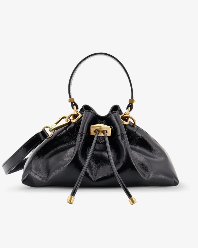 Jimmy Choo Cinch Small Leather Shoulder Bag -  - gender_Woman Black