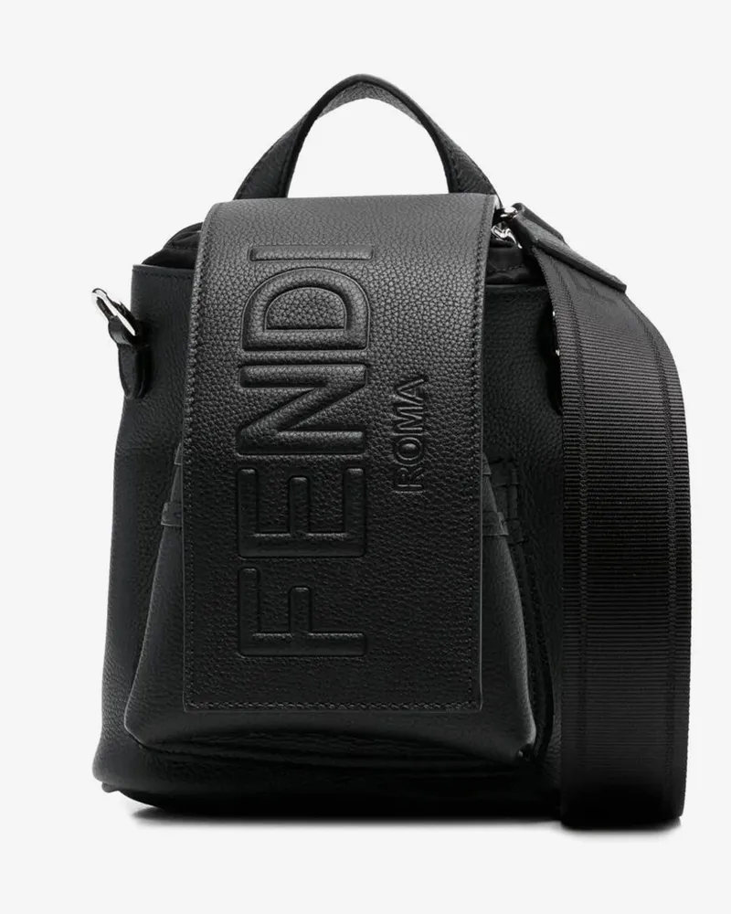Fendi mini Strike Cher messenger bag -  - gender_Man Black