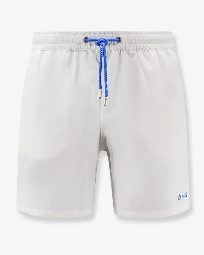 MC2 Saint Barth Comfort recycled nylon swim boxer shorts -  - gender_Man White
