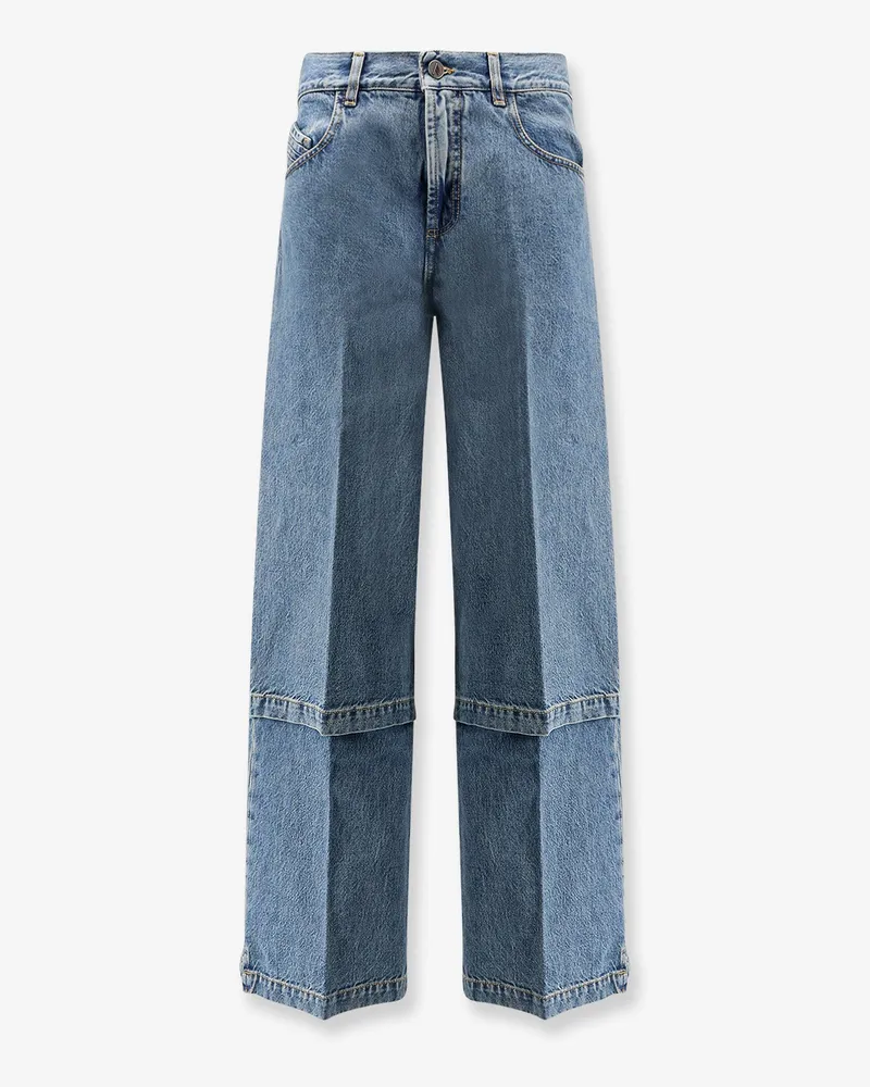 ATTICO Jeans with Logo embroidery -  - gender_Woman Blue