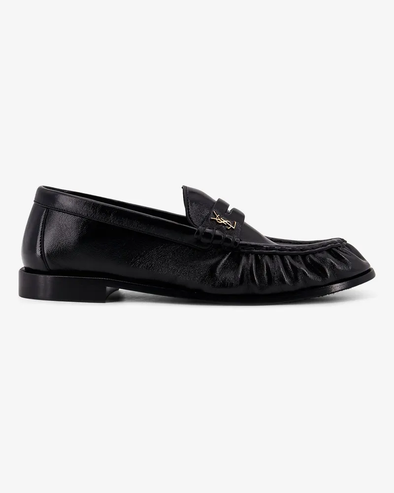 Saint Laurent Le Loafer leather loafer -  - gender_Man Black