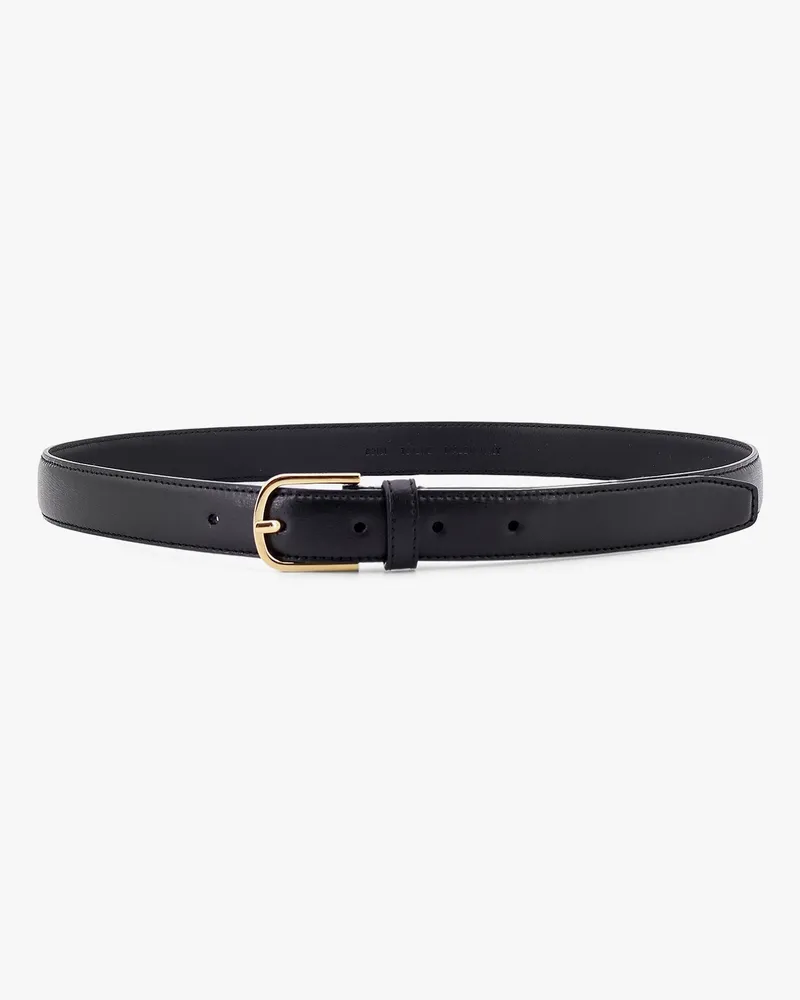 Totême Leather belt -  - gender_Woman Black