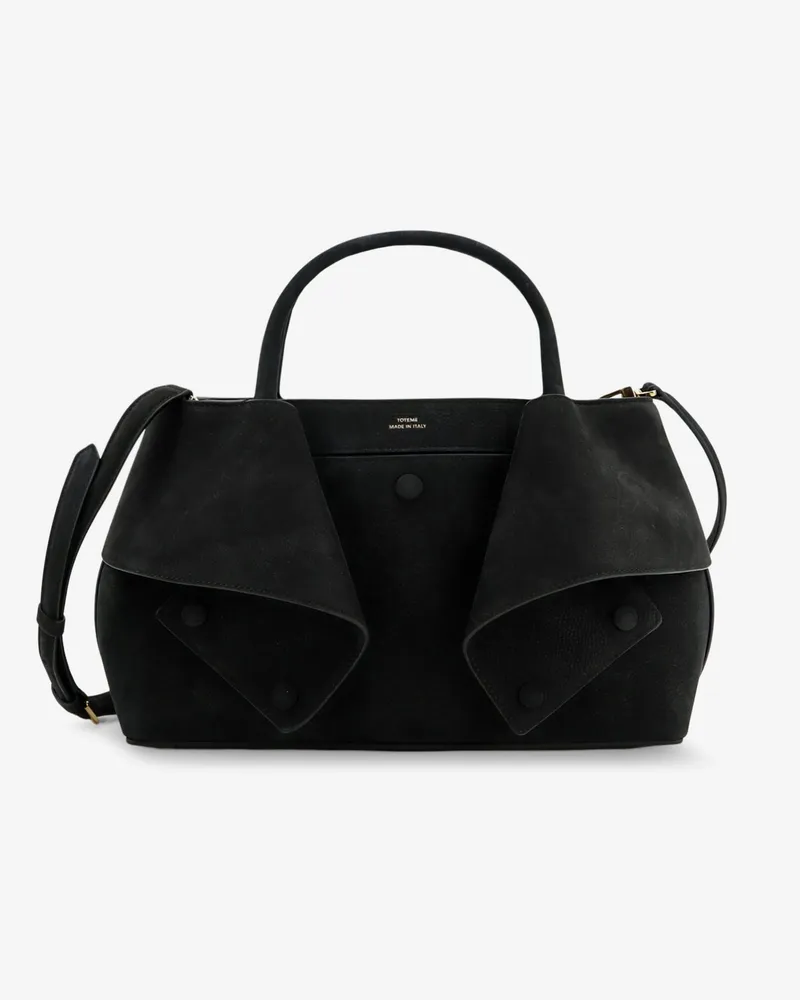 Totême Mercer Small leather handbag -  - gender_Woman Black