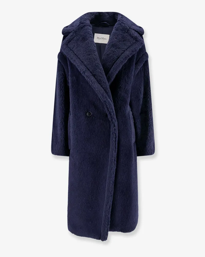 Max Mara Tedgirl alpaca and virgin wool fur coat -  - gender_Woman Blue