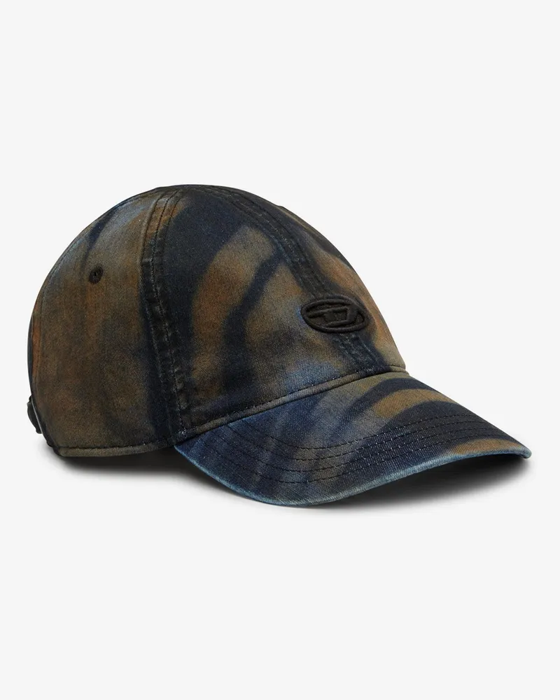 Diesel C-Hupa cotton blend baseball hat -  - gender_Man Black