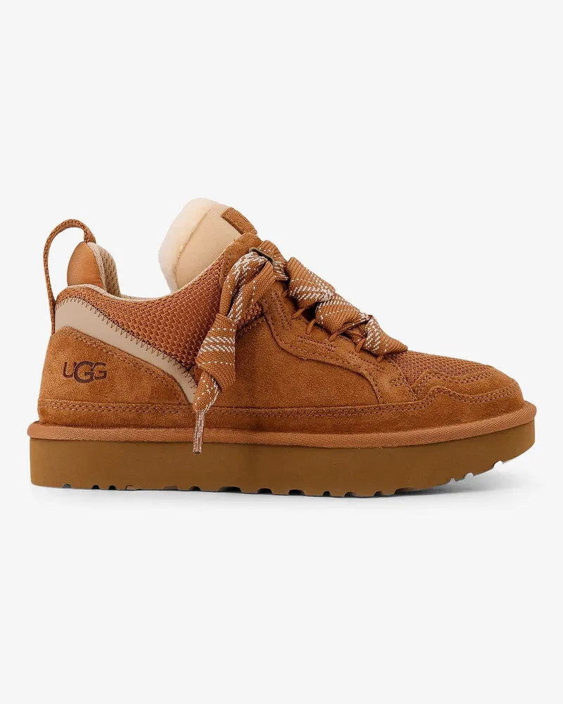 UGG W lowmel nylon and suede sneakers -  - gender_Woman Brown