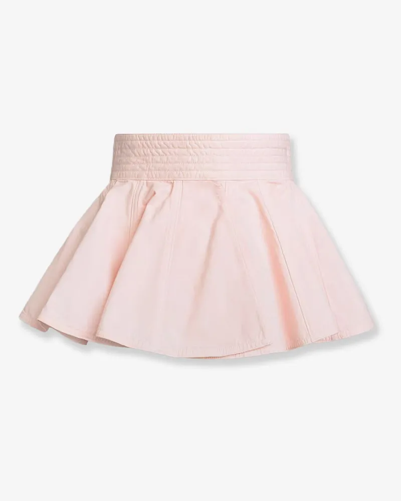 Alaïa Peplum cotton belt -  - gender_Woman Pink