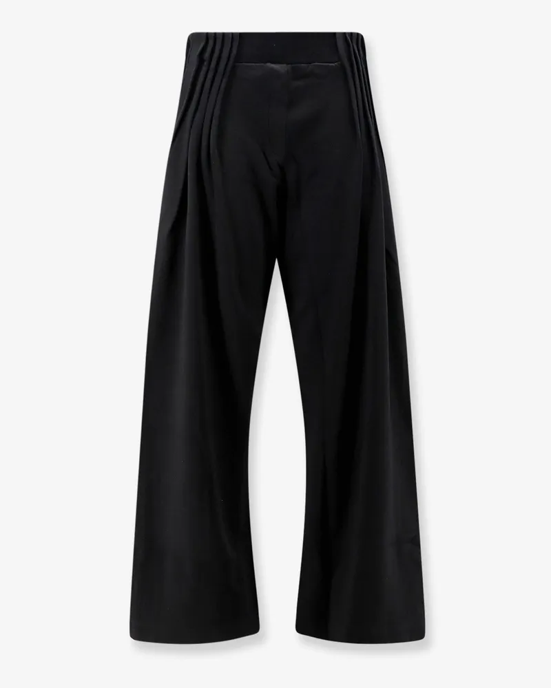 Dries van Noten Hamesa Bis cotton trousers -  - gender_Woman Black