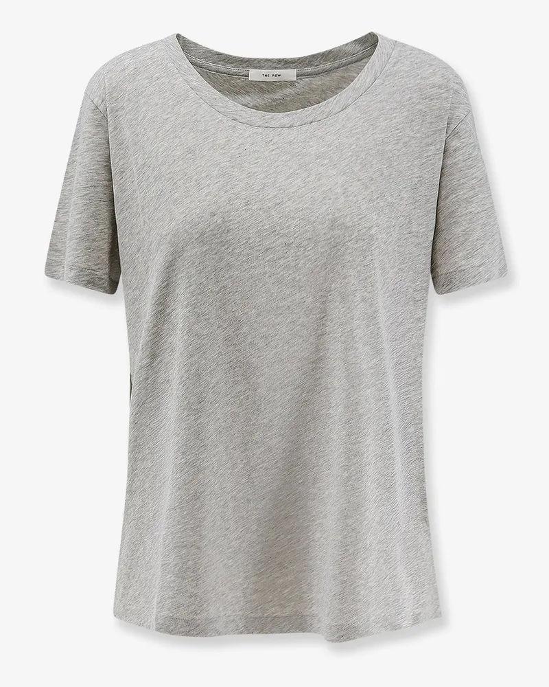 The Row Dera cotton T-shirt -  - gender_Woman Grey