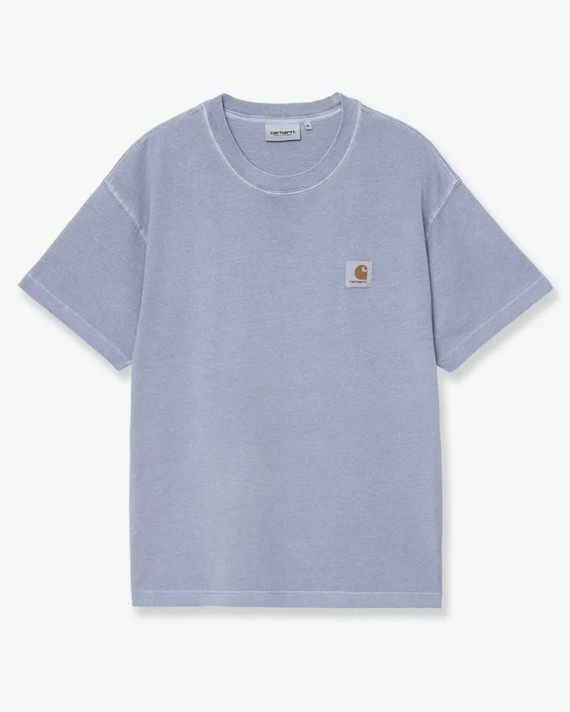 Carhartt WIP Nelson cotton T-shirt -  - gender_Man Blue