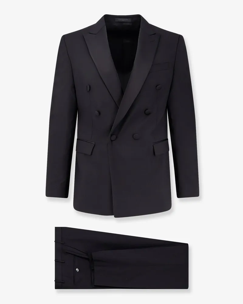 Corneliani Virgin wool and mohair tuxedo -  - gender_Man Black