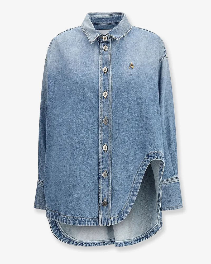 ATTICO Oversize denim shirt -  - gender_Woman Blue