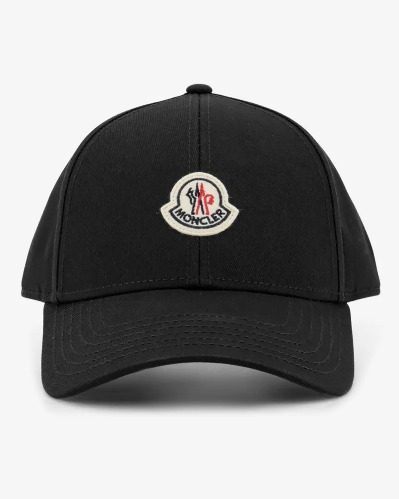 Moncler Cotton baseball hat -  - gender_Man Black