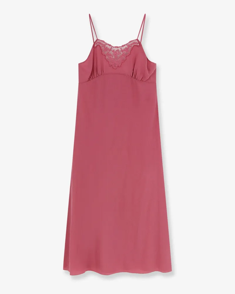 Chloé Silk long slipdress -  - gender_Woman Pink