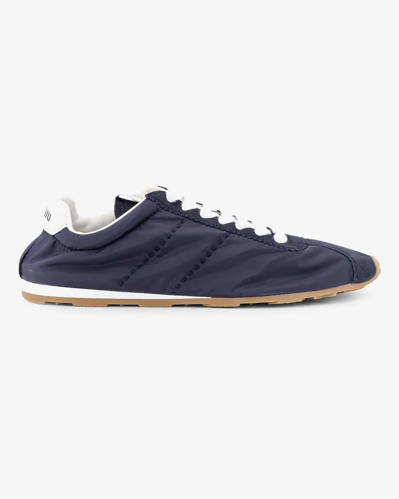 Miu Miu Nylon and suede sneakers -  - gender_Woman Blue