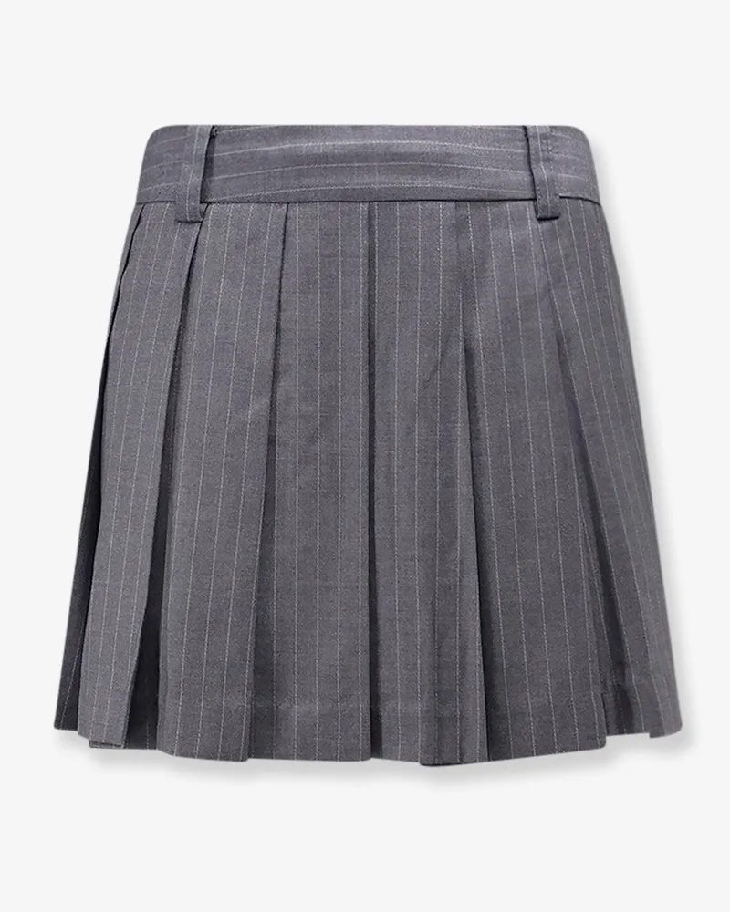 Dunst Pleated Mini Skirt with shorts -  - gender_Woman Grey