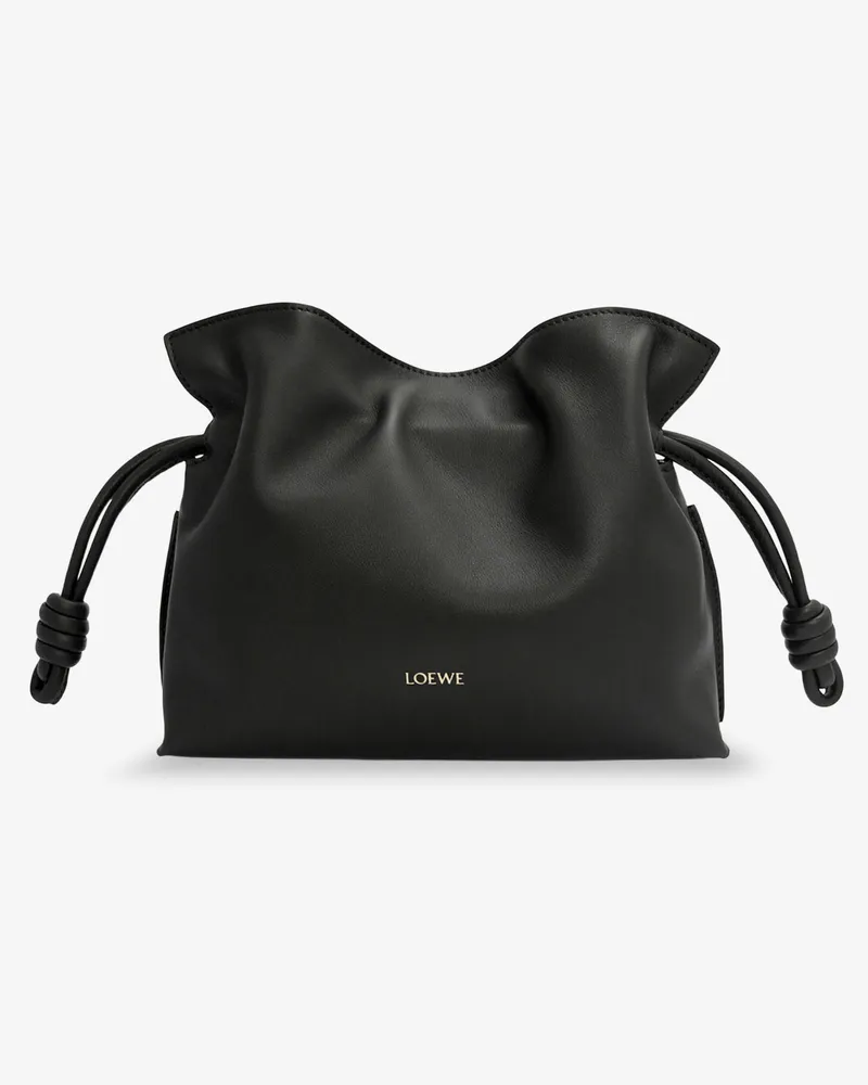 Loewe Flamenco leather clutch -  - gender_Woman Black
