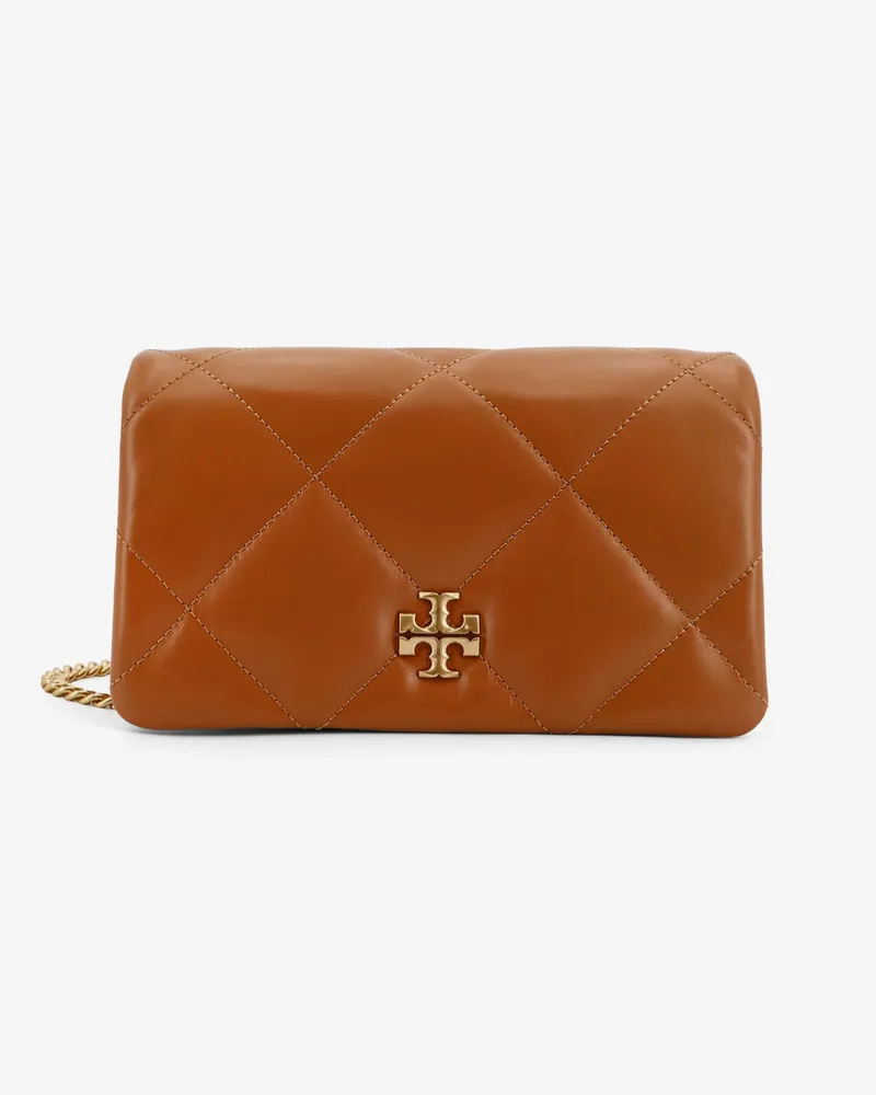Tory Burch Kira matelassé leather shoulder bag -  - gender_Woman Brown