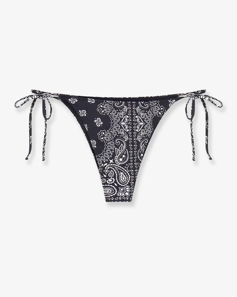 MC2 Saint Barth Marielle nylon bikini slip -  - gender_Woman Black