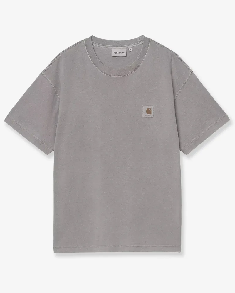 Carhartt WIP Nelson cotton T-shirt -  - gender_Man Grey