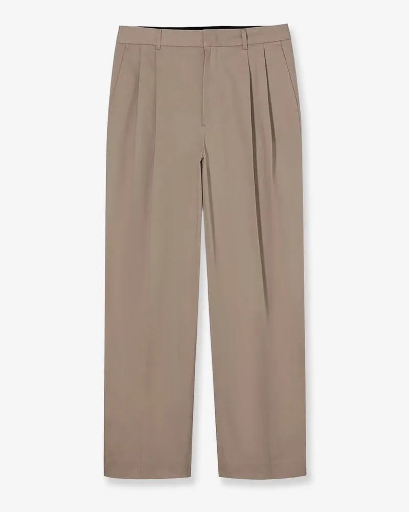 Dunst Tailored trousers with pleats -  - gender_Man Beige
