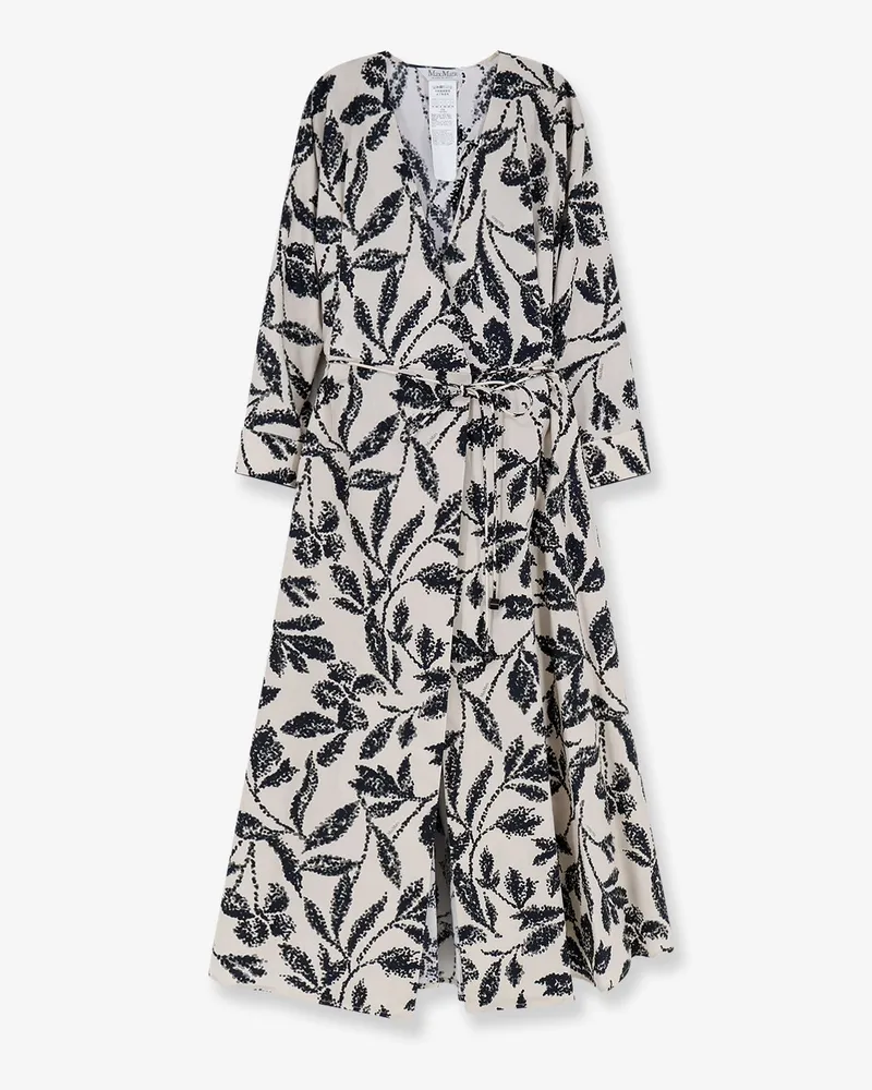 Max Mara Mxmcamino printed cotton dress -  - gender_Woman Beige