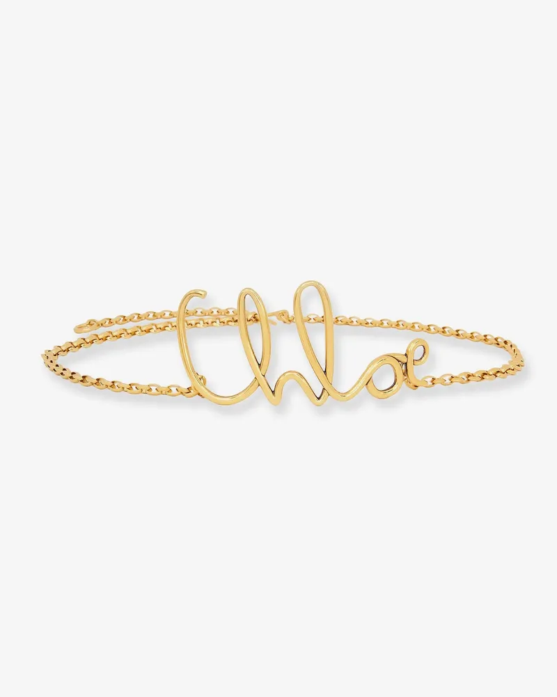 Chloé Chloé Iconic brass belt -  - gender_Woman Gold