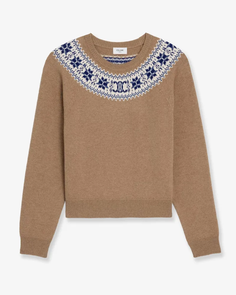 Celine Cashmere sweater -  - gender_Woman Brown
